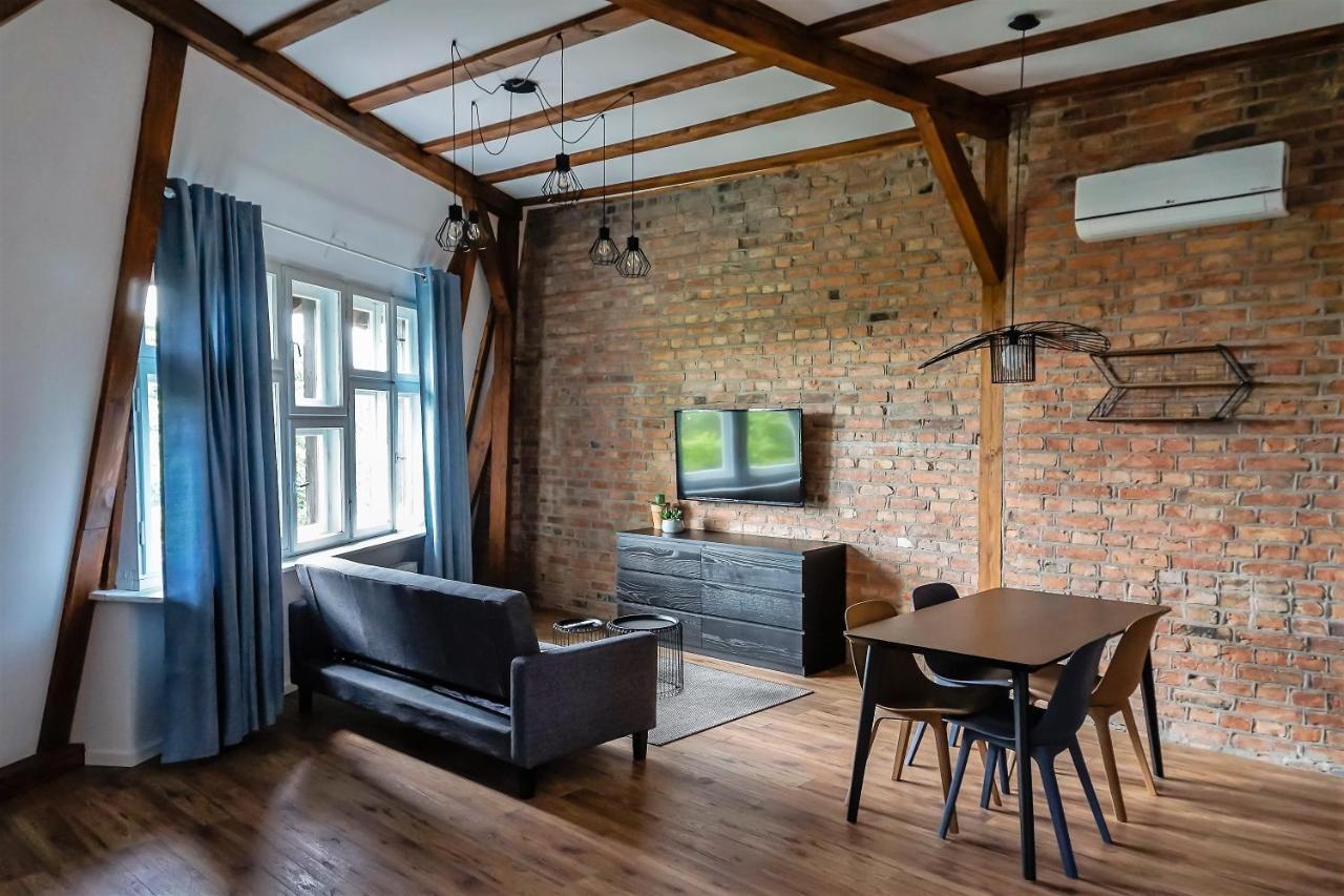 Apartamenty Torunskie Pod Krzywa Wieza Exterior foto
